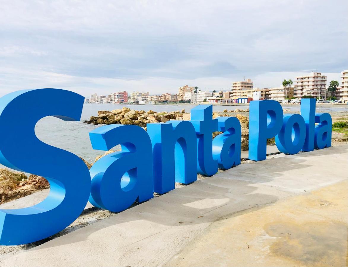 Welcome & Bienvenido A Santa Pola Apartamento A 30 Metros De La Gran Playa Dış mekan fotoğraf